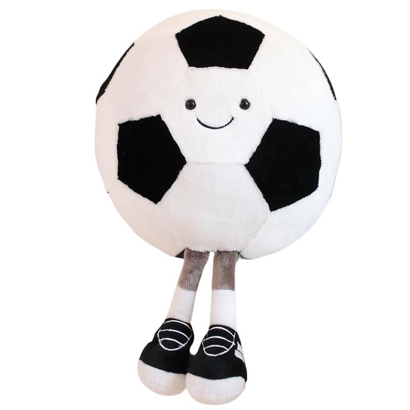 Cute Cartoon Animal Plush Toy Football And Basketball Baby Doll Soft And Cuddly Stuffed Toy For Babies