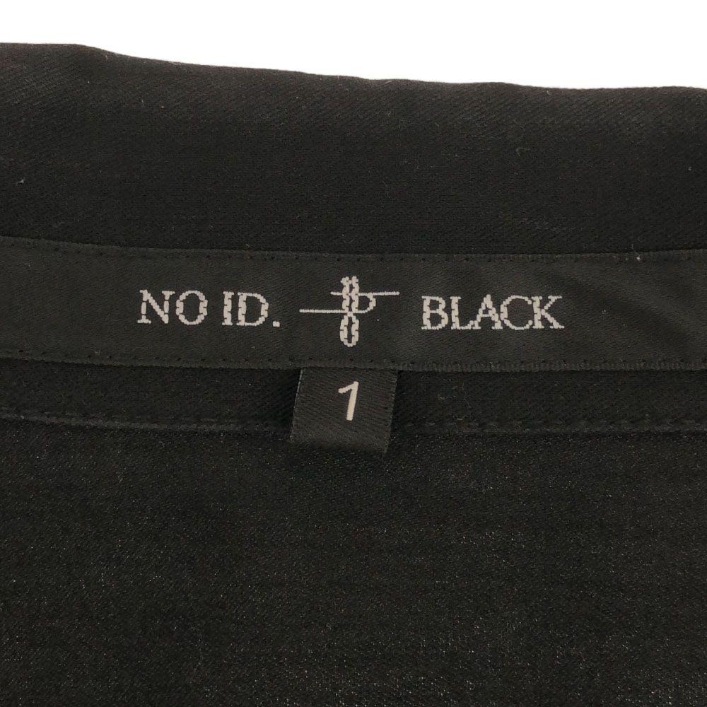 NO ID. BLACK Long sleeve tailored jacket 1 black Men's Used
