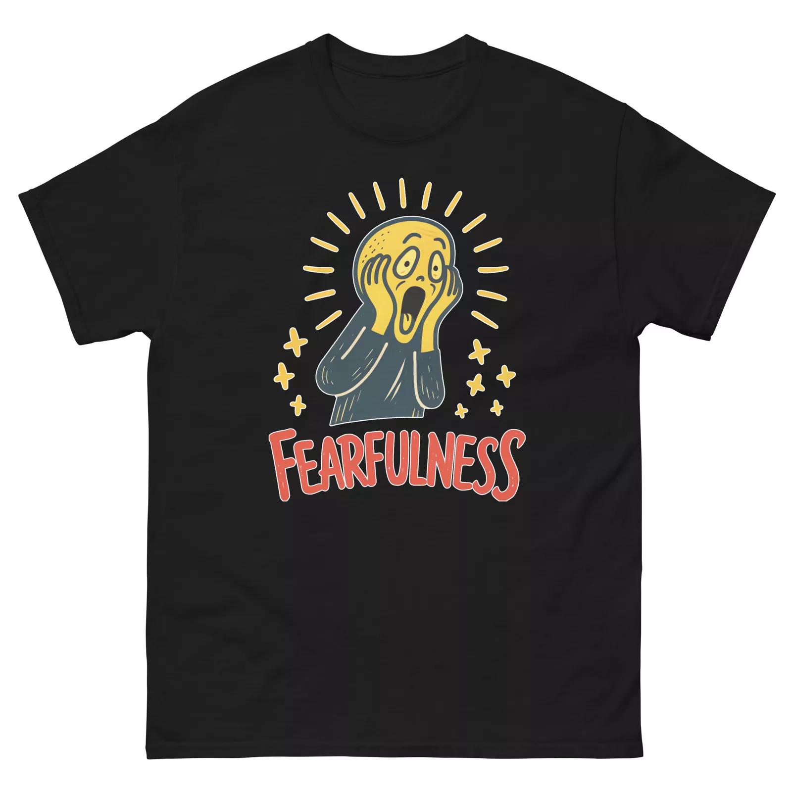 

Fearfulness Emotion Illustration Bright Vibe T-Shirt M
