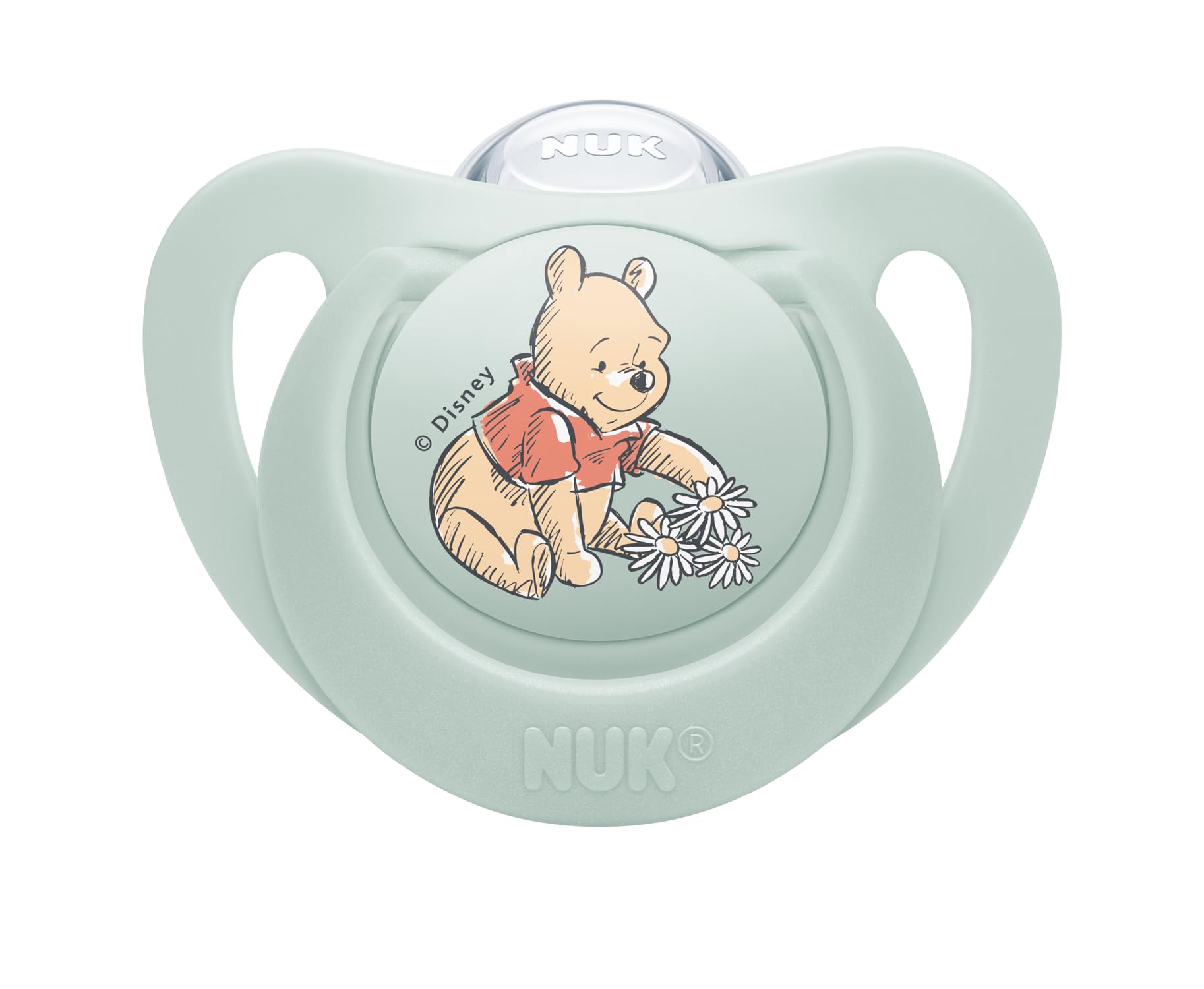 

Дезинфицирующее средство для пустышек NUK Star для младенцев месяцев Винни-Пух OCNK10730926 (с чехлом) 0-6 /