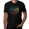 Eleunisextal Celtic Knotwork Pentacle Tshirt Basic Simple Design Short Sleeve Shirt