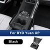 For BYD Yuan UP Pro 2024 2025 Car Center Control Silicone Wireless Charging Anti-slip Mat Cup Slot Storage Box Auto Accessories