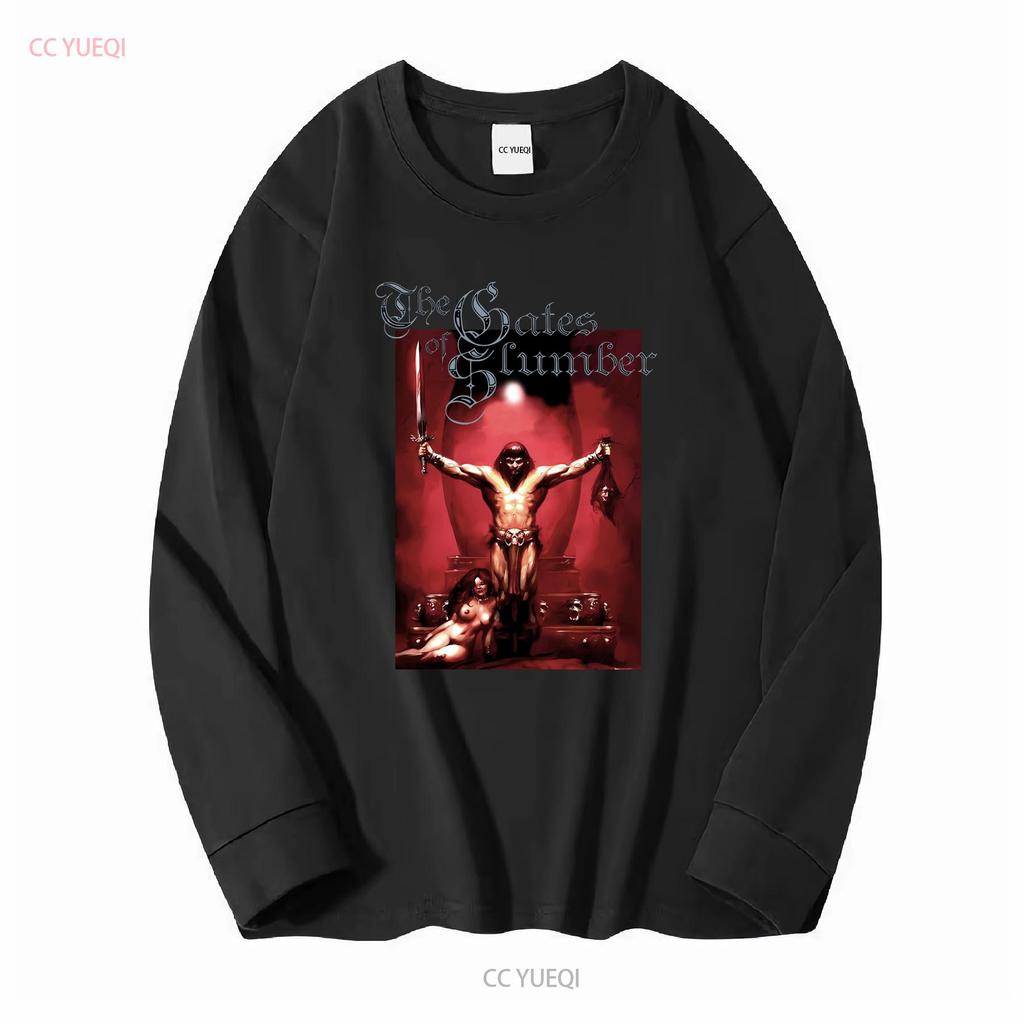 Gates of Slumber The Conqueror T shirt XL 110858 vintage Washed Casual Comfortable streetwear Breathable graphic Versatile Soft