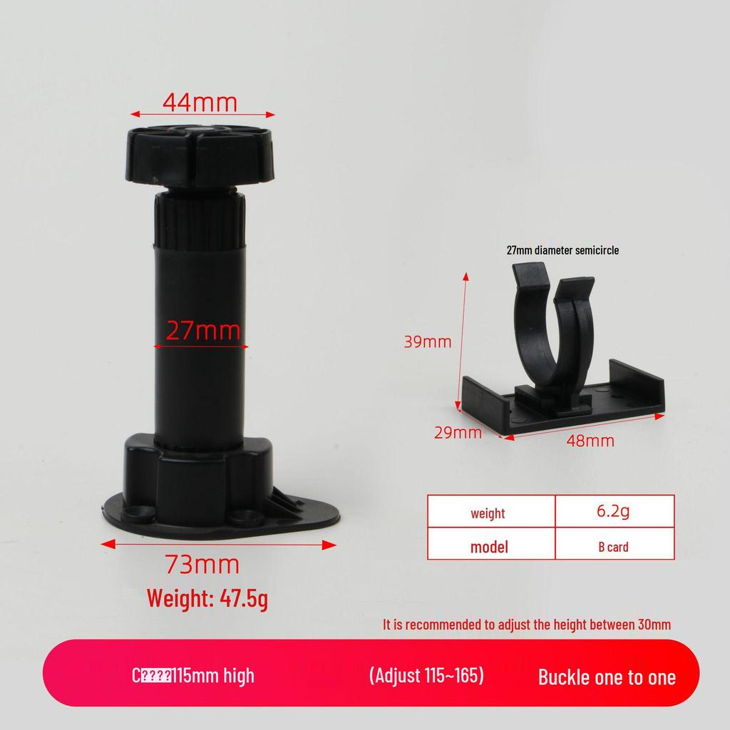Adjustable Cabinet and Sofa Legs - Thickened ABS Plastic Support