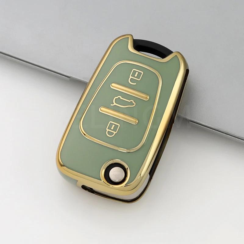 For Hyundai I20 I30 Ix20 Ix25 Ix35 Elantra Accent TPU Car Key Case Cover For KIA Sportage Rio 3 Soul Optima Ceed Pro K5 K2 Pride