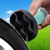 Tire Shine Applicator No-Drip Detailing Pad Portable Wheel Washing Applicator for Trim Care Rim Cleaning Car Truck Motorcycle