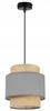 Hanging Lamp, Ceiling Chandelier, Lampshade, Boho Juta