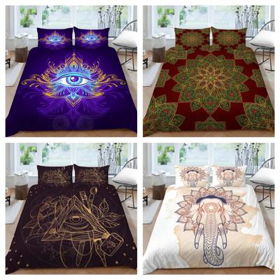 Bedding Cover Bohemian Queen Size Bedding Soft Home Textiles with Pillowcase Quilt Cover Teen Duvet Cover Set