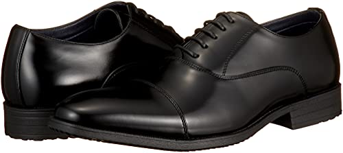 San-A Plus Business Shoes, Straight Tip, Lace-Up, Ultra Lightweight, Cushioned Insole, Cap Toe