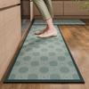 Long Strip Diatom Mud Kitchen Carpet Simple Printed Non-slip Mat Bathroom Absorbent Foot Mat Door Mat