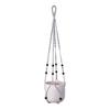 Macrame Plant Hanger Boho Hanging Planter Holder Cotton Rope Flower Pot Hanger for Home Patio Garden Decor