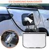 Rain Cover For Charging Gun Charging Gun Protective Cover Transparent Magnetic EV Charger Port Protector Waterproof Outdoor
