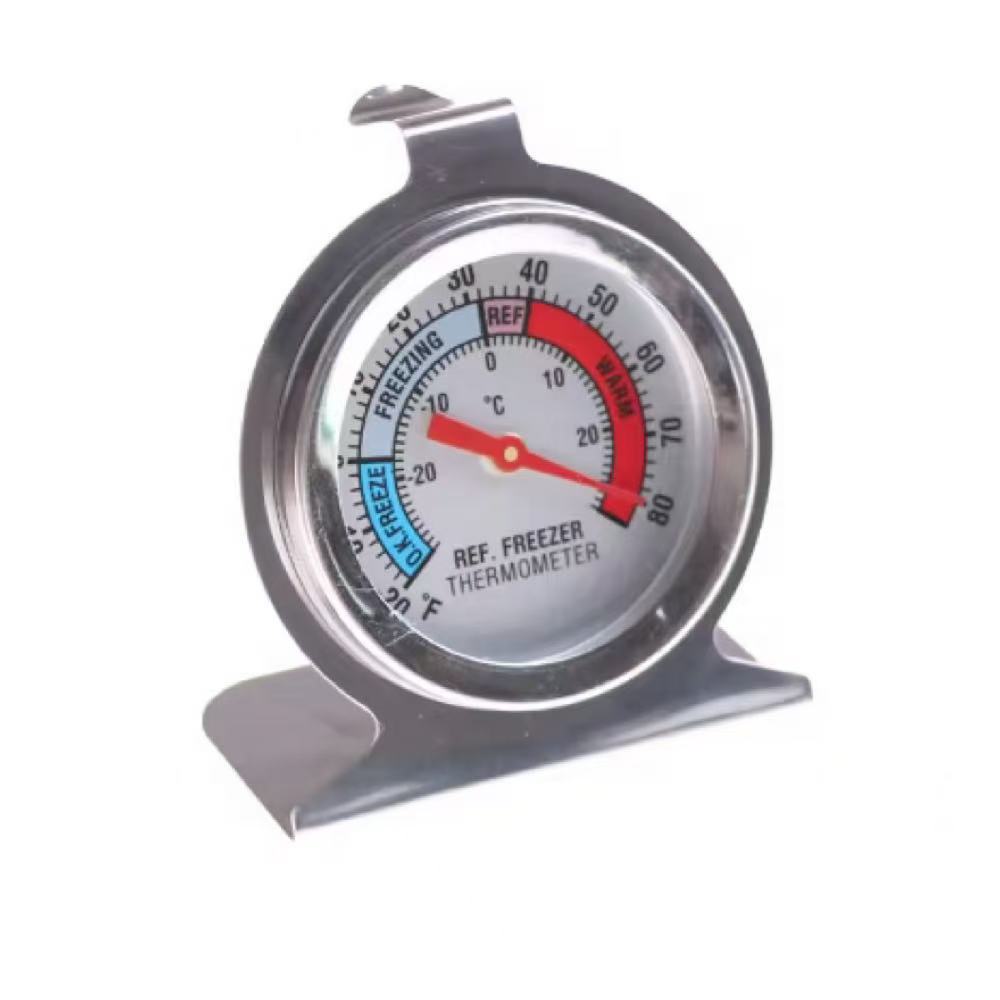 Stainless Steel Mini Fridge Thermometer Temperature Sensor High Precision Fridge Freezer For Home Kitchen