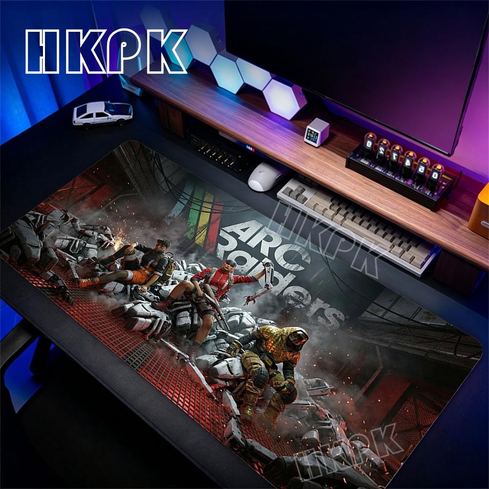 XXL Gamer Computer Table Mat Popular Cool Search Fight Withdraw Mouse Pad FPS Game ARC Raiders Mousepad Large Gaming Big Deskmat