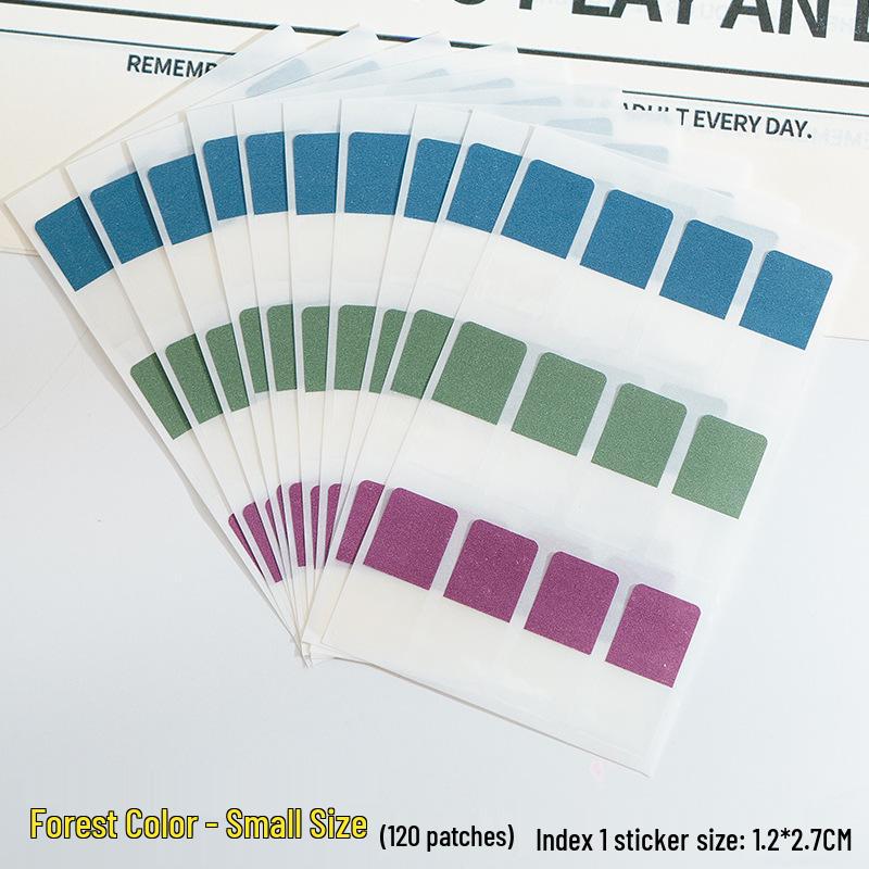 Sticky Notes and Index Tabs: Convenient Label Stickers and Small Strip Markers