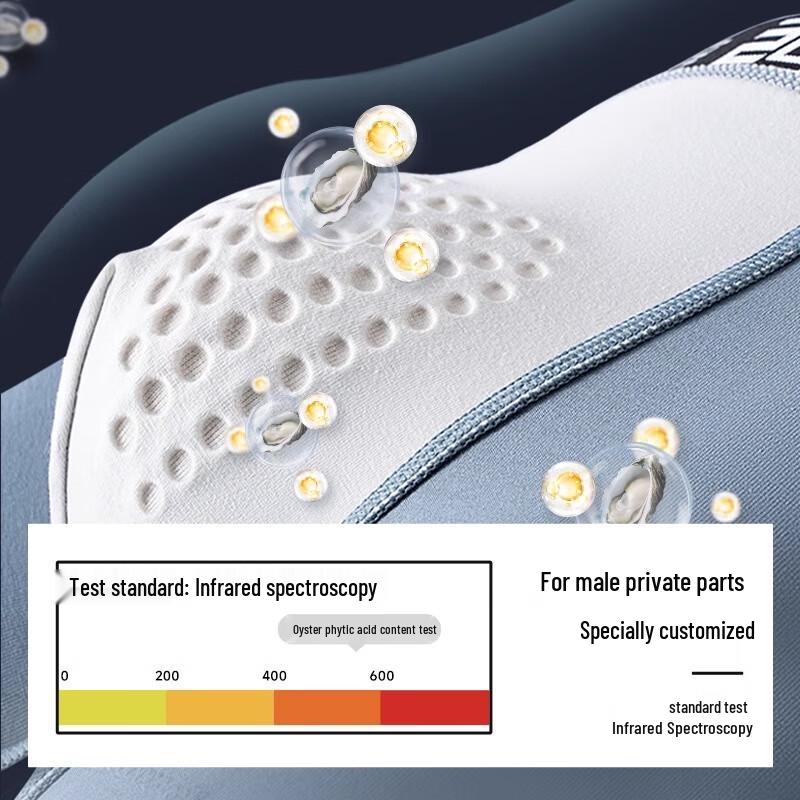 Oudifen Men's Antibacterial Massage Boxer Briefs