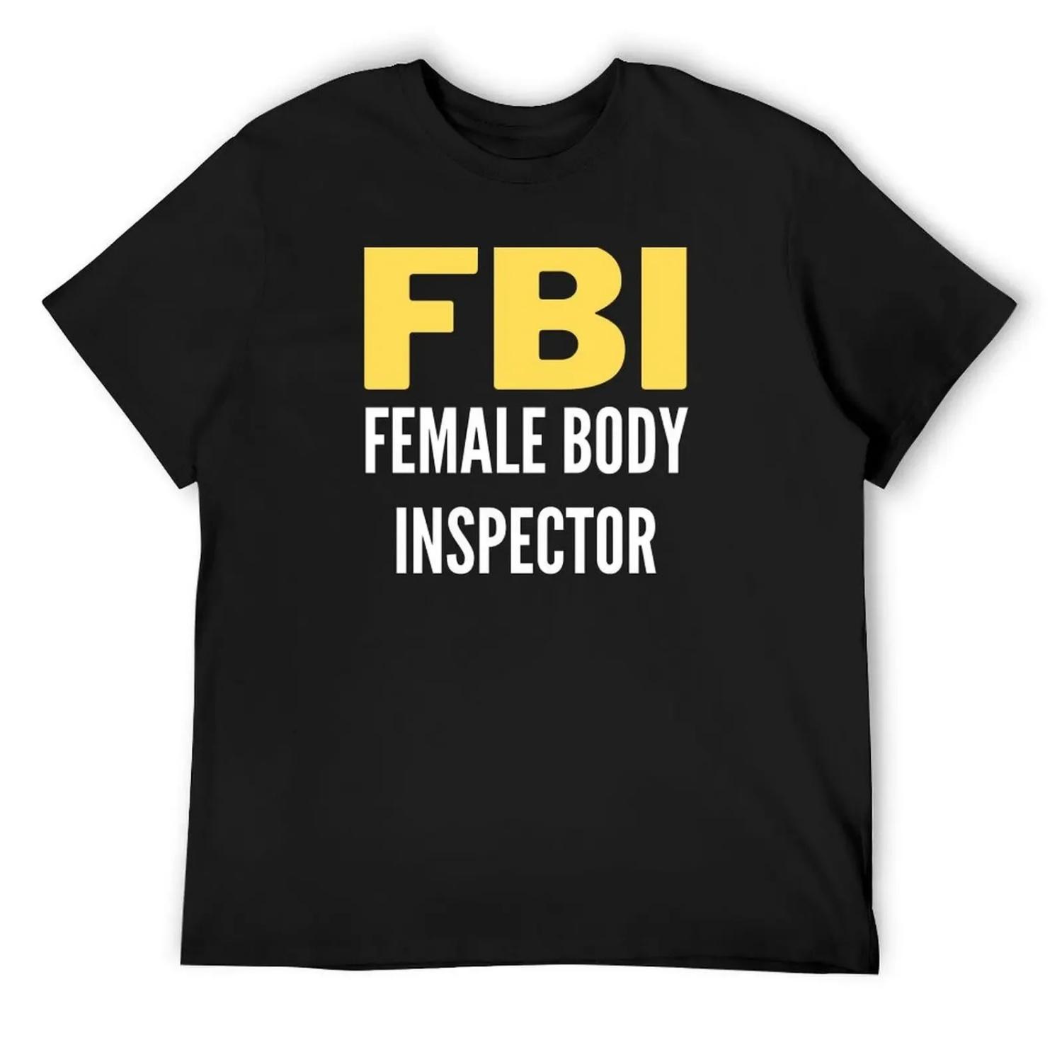 

FBI T-Shirt graphic tee shirt plus sizes Luxury man cheap stuff anime shirts men XXXXXL чорний