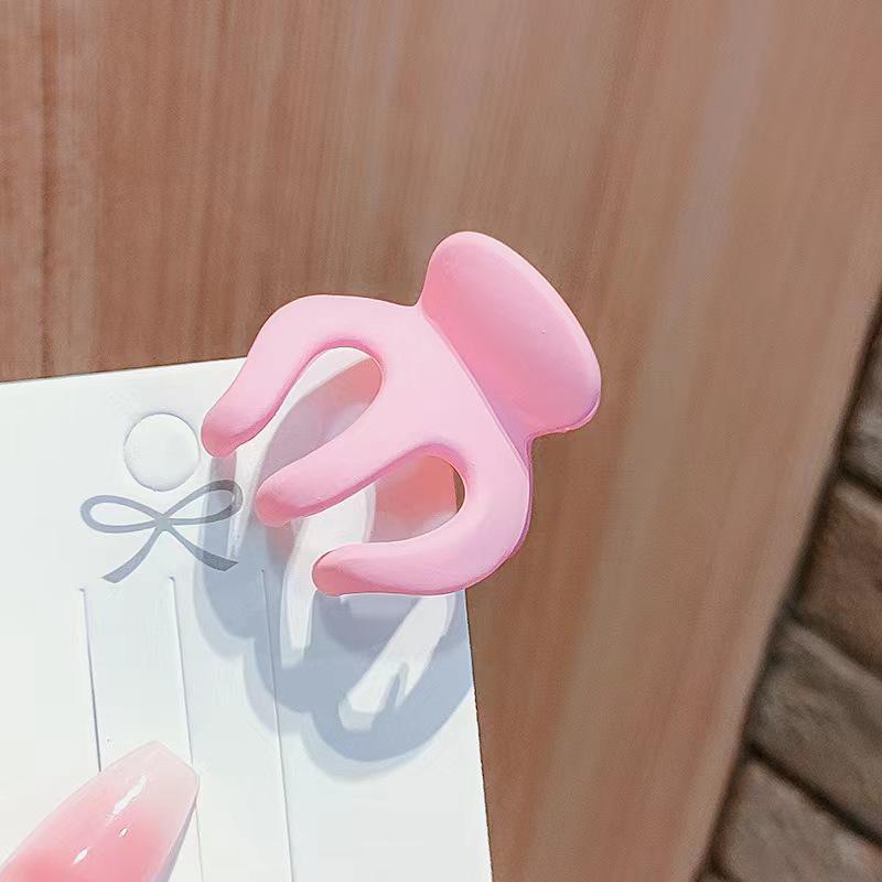 

Korean Frosted Acrylic Shark Hair Clip for Thick Hair - High-End Headdress Accessory
