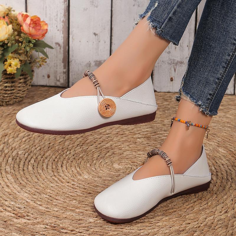 Moda mokasyny buty damskie płytkie buty z klamrą casual jesień 2024 sukienka przytulne chodzenie miękka podeszwa buty nowa marka mujer zapatos