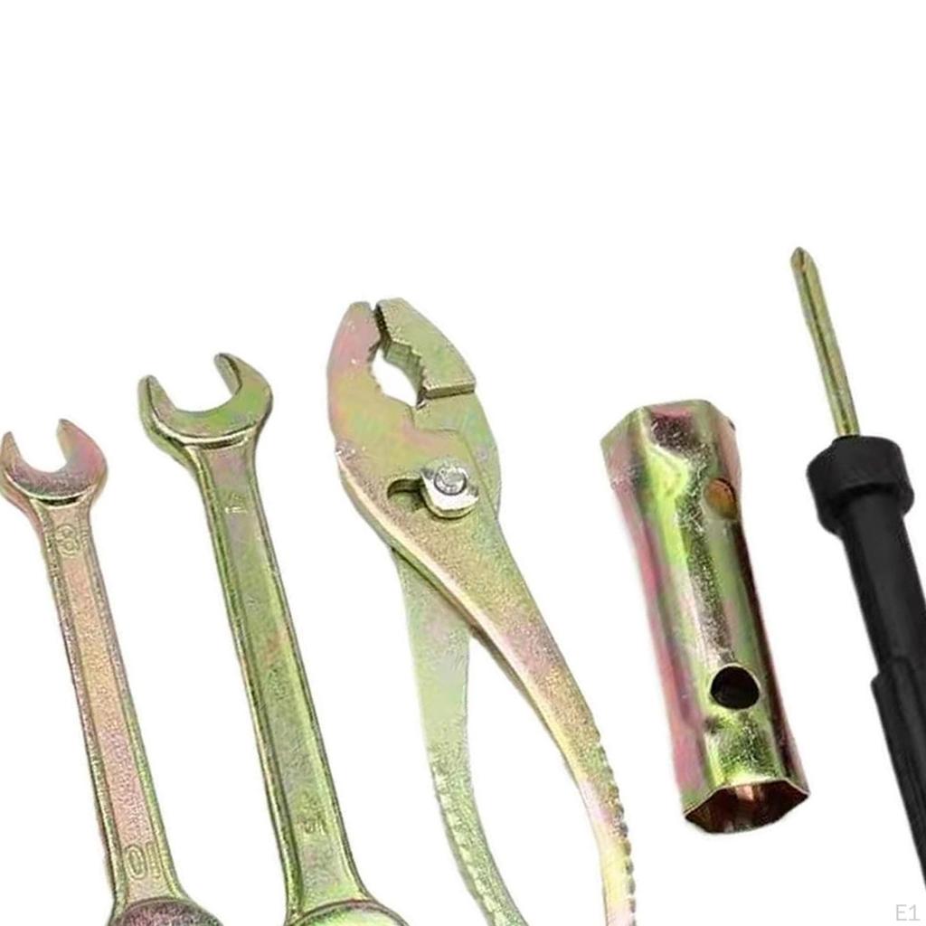 5Pcs Motorcycle Tools Kit Spark Plug Removal Tool Repair Wrenches Screwdriver for VFR750 125R
