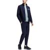FILA 2023 Autumn New Knit Long Sleeve Jacket Basic Stand Collar Fitness Sports Top Men tops Royal-Blue A11M341501FNV