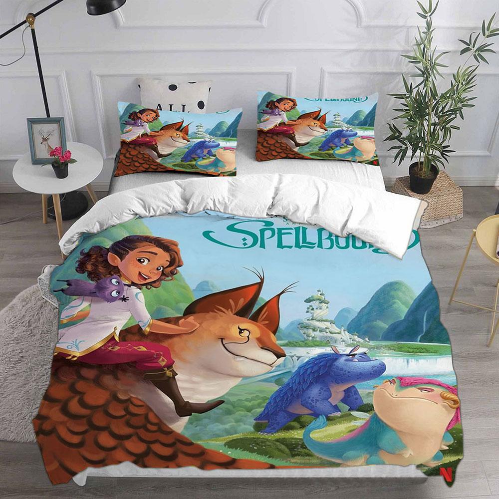 Spellbound Bedding Sets Comforter Cover Bed Cover Duvet Cover Pillow Case 2-3 Pieces Sets Kids Adult Bedroom Decoration