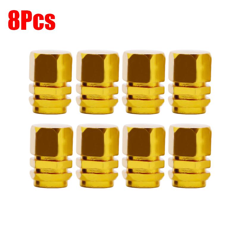 16Pcs Car Wheel Tire Valve Stems Caps Aluminum Tyre Rim Stem Covers Airdust Waterproof for BMW Auto Motorcycle Car Accessories