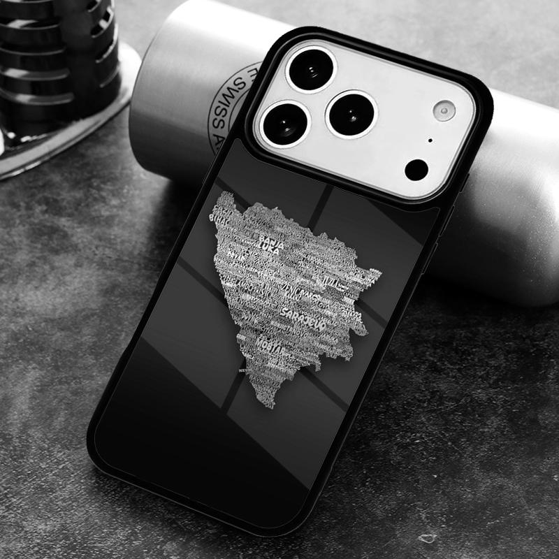 Bosna I Hercegovina Heart Phone Case For iPhone 17 16 15 14 13 12 11 Pro Max Plus 17Air Soft Silicone Cover
