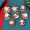New fashion christmas brooches - sleigh, santa, and reindeer pins for women