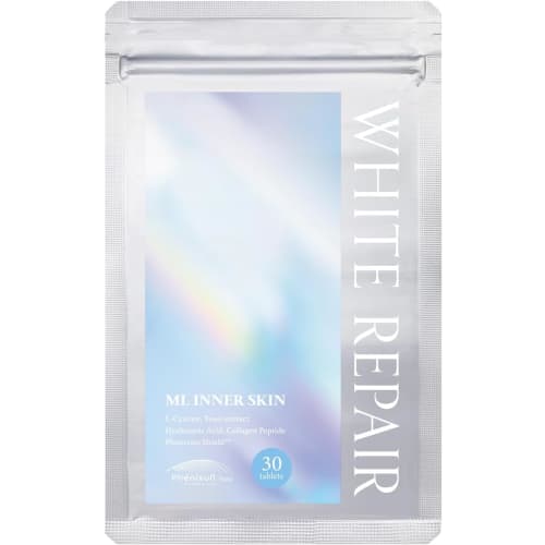 

Moist Labo ML Inner Skin White Repair, 30 tablets (30-day supply), Made in Japan, Double Vitamin C, Bright Shiratama EX, Beauty Supplement