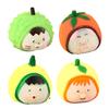 Fruity Scent Squeeze Toy Soft Elastic Pinching Music Stress Relief Cute Fruit Shape Decompression Gadget for Student Parties And Collecting