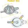 HIAORS GY6 50cc 150cc Vacuum Fuel Pump Petcock Compatible with 125cc 139QMB Taotao ATM50-A1 VIP50 Thunder NQ50 Kymco Agitity50 Jonway Roketa Sunl