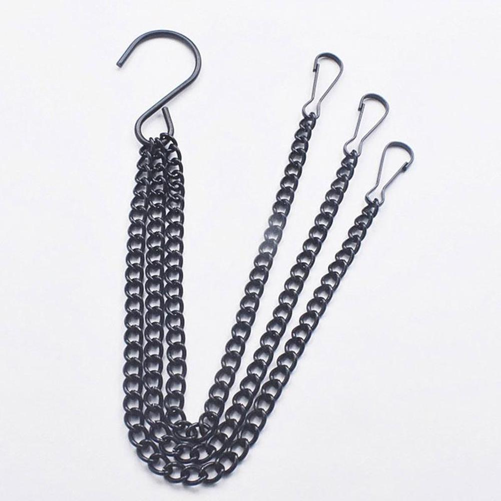 1pc Chain Basket Equipment Flower Pot For Plants Garden