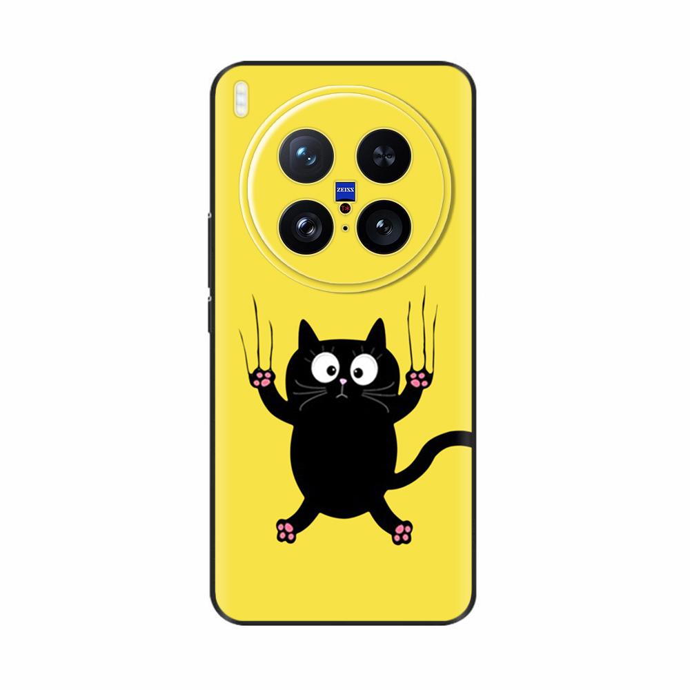 For Vivo X200 Ultra Case Soft TPU Cute Cartoon Painted Back Shell Cover For Vivo X200 Pro Mini Phone Cases for Vivo X200 Pro 5G