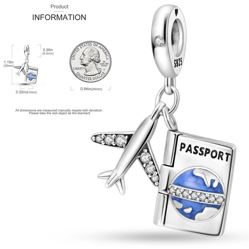 Elk Dinosaur Luminous Firefly Dangle Charm Flower Beads Sale Copper Fit Bangle Bracelet Diy Jewelry Charms