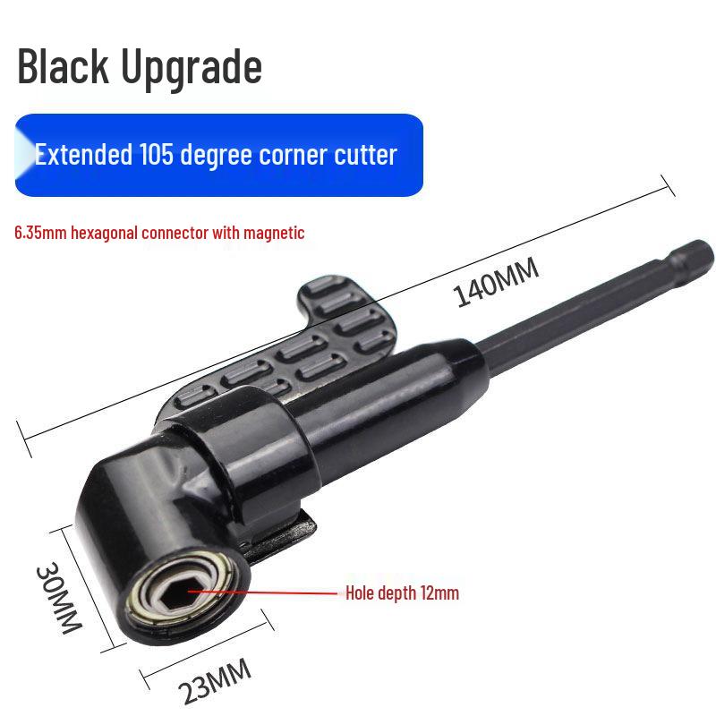 90° Hochdrehmoment Flexwellen-Adapter für Bohrmaschine & Schraubendreher