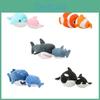 Kepelon Ocean Animal Plush Toy Cute Clown Fish Shark And Dolphin Stuffed Animals For Kids Vibrating And Huggable!