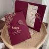 2025 High-End Wedding Invitation & Thank You Card Set - Custom Print