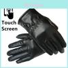 Winter Women Men Gloves Touch Screen Windproof Waterproof Faux Leather Thick