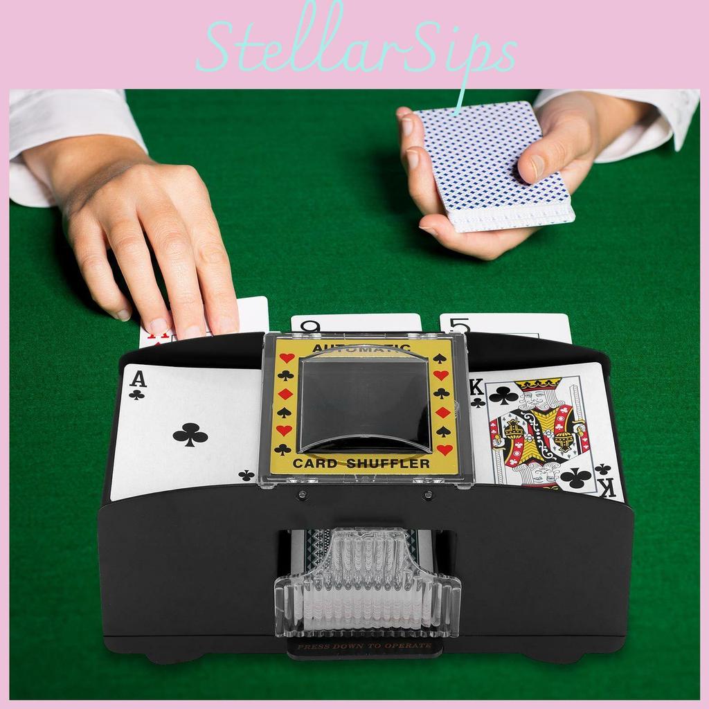 Professional Poker Card Shuffler Fully Automated And Reliable Perfect For Board Games