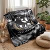 Collingwood Theme Blanket Soft Flannel Blanket Plush Throw Blanket Cozy Sofa Bed Blanket for Home Decor