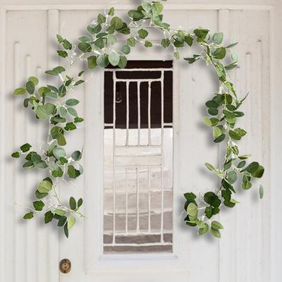 Yousheng Artificial Lemon Garland Faux Greenery Vines Fake Eucalyptus Leaves with Lemons for Home Party Decor Wedding Arch Backdrop