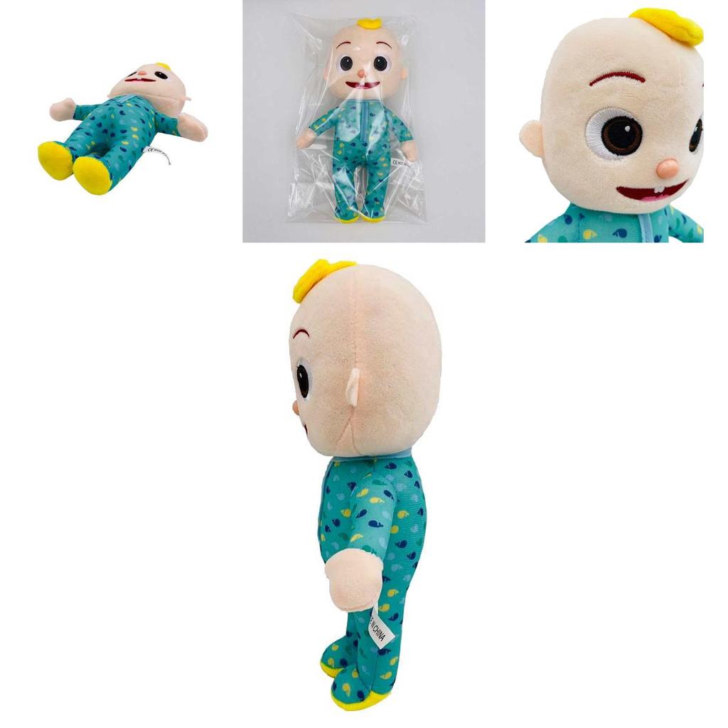 Cocomelon Jj Plüschtier 26cm Weiche und pädagogische Stoffpuppe für Kinder Geburtstagsgeschenk