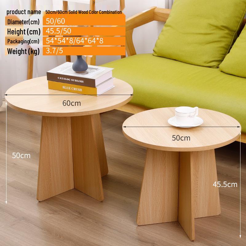 Modern Simple Coffee Table for Small Apartment Living Room or Balcony