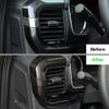 For 21- Ford F150 Carbon Fiber Interior Dash Side Air Outlet Vent Cover Trim