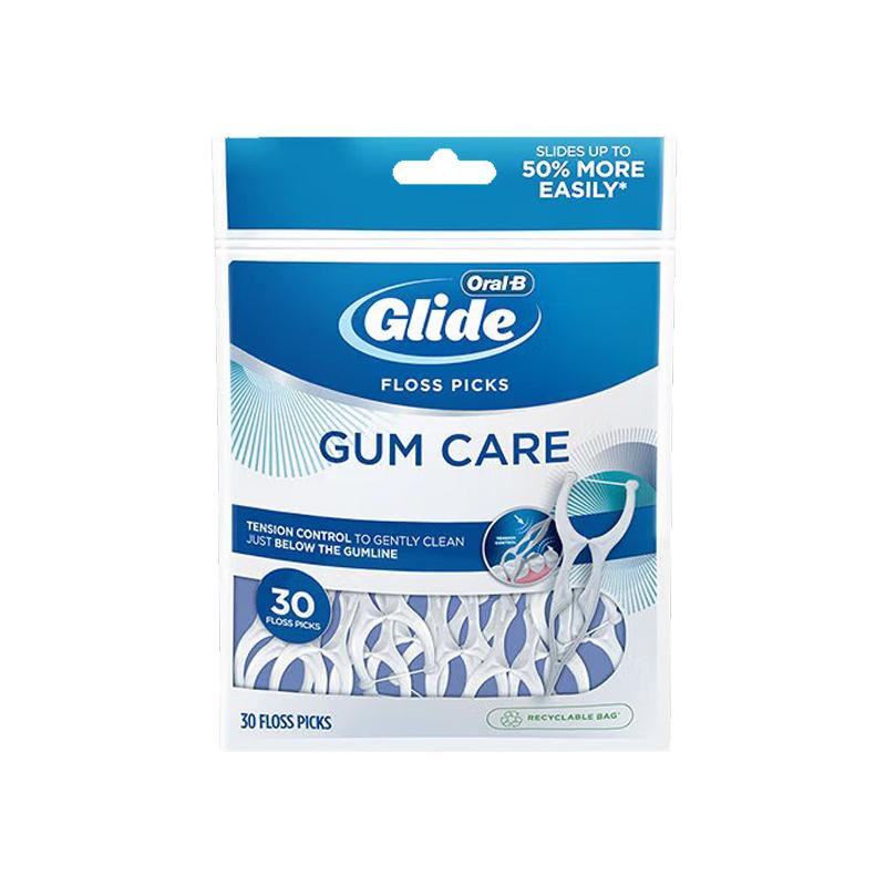 Зубочистки Oral B Glide Floss Picks 30 шт./уп. Зубная нить-палочки Зубочистки