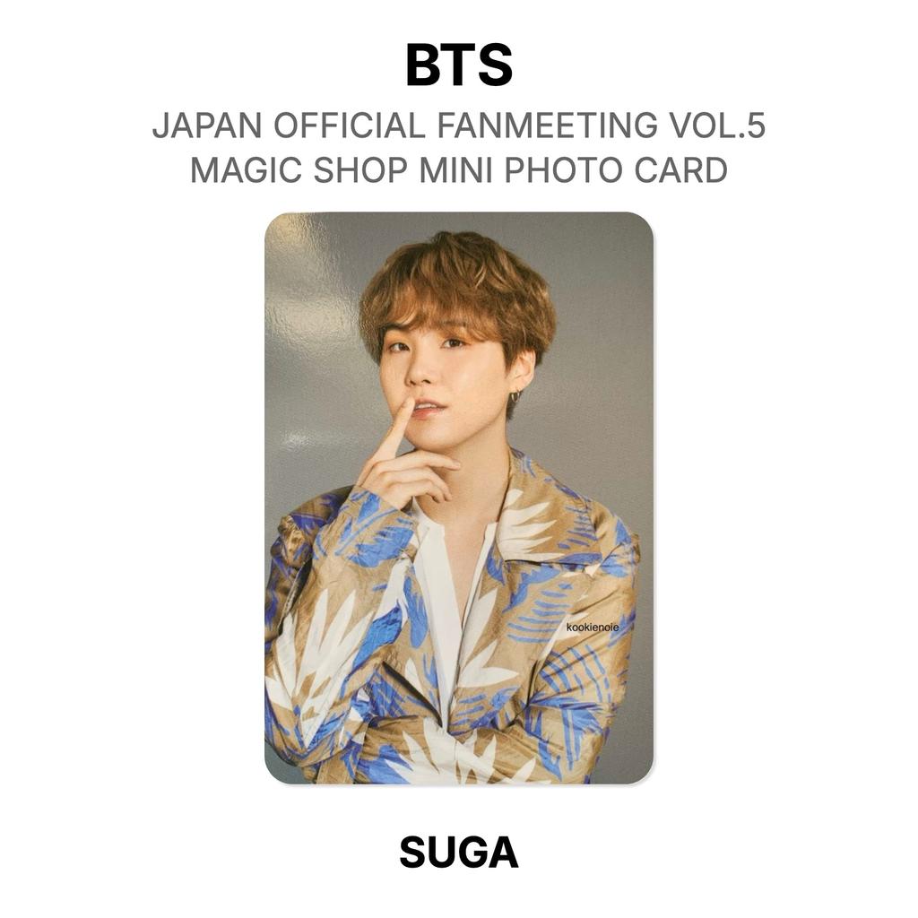 BTS JAPAN OFFIZIELLES FANMEETING VOL.5 MAGIC SHOP MINI-FOTOKARTE Offizielle Fotokarte