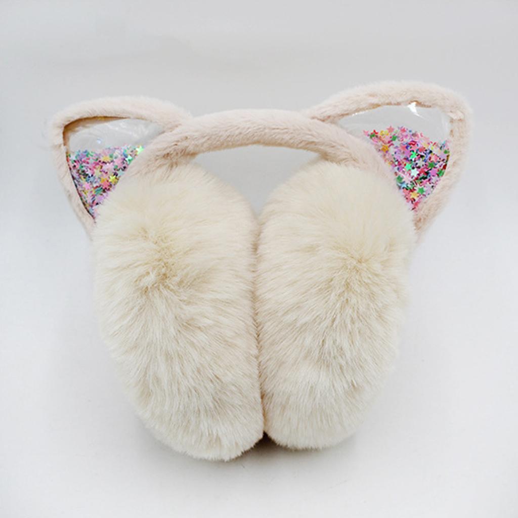 Plush EarMuffs for Women and Kids Ear Warmer Furry Headband for Winter Christmas New Year Gifts