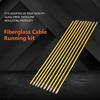 10PCS 4mm Running Wire Fiberglass Fish Tape Professional Tool Pull & Push Kit  Wire Running