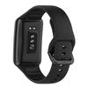 For Oppo Watch Free Textured Silicone Watch Band Replacement Wrist Strap with Black Buckle